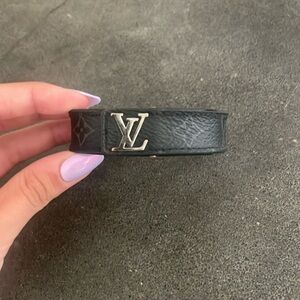 Leather Men’s Louis Vuitton bracelet